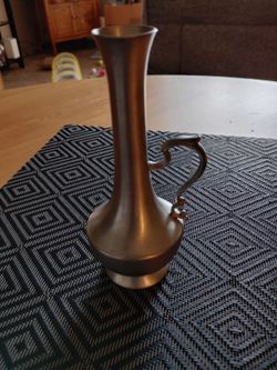 Vintage Pewter Bud Vase