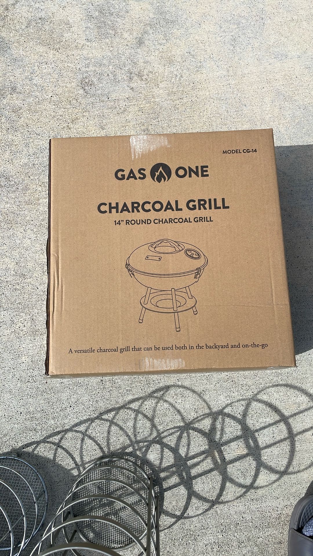 Tailgate/Camping Charcoal Grill