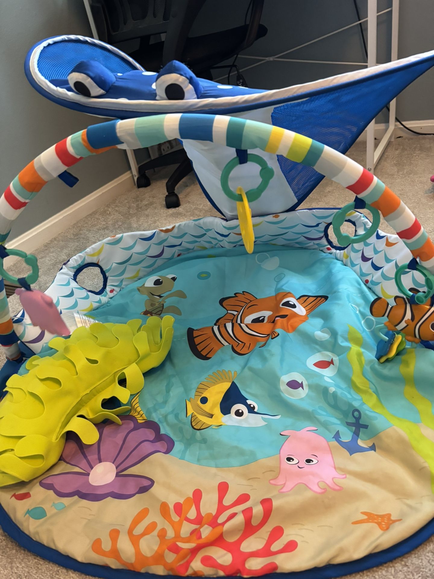 Tummy Time Finding Nemo Toy
