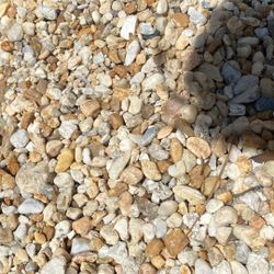 Medium (1” To 2”) White River Rock - $295 Per Yard