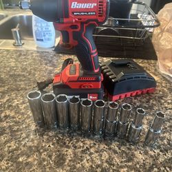 Bauer 20v 1/2 Impact Wrench Set