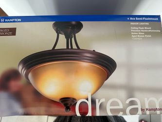 Indoor ceiling light fixture