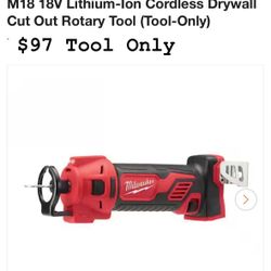 Dry Wall Cut Off Tool 