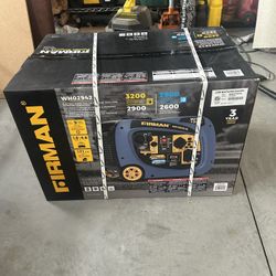 Firman WH02942 - Whisper Series 2900 Watt Dual-Fuel Electric Start Inverter Generator w/ RV Outlet With A Cover