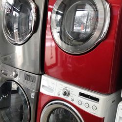 Samsung Washer And LG Gas Dryer Set For $720 