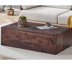 39.3 * 23.6 * 12 Inch Walnut Wood Grain MDF Coffee Table - Luxurious Design, Perfect Living Room https://offerup.com/redirect/?o=QWNjZW50LkZhc2hpb24= 