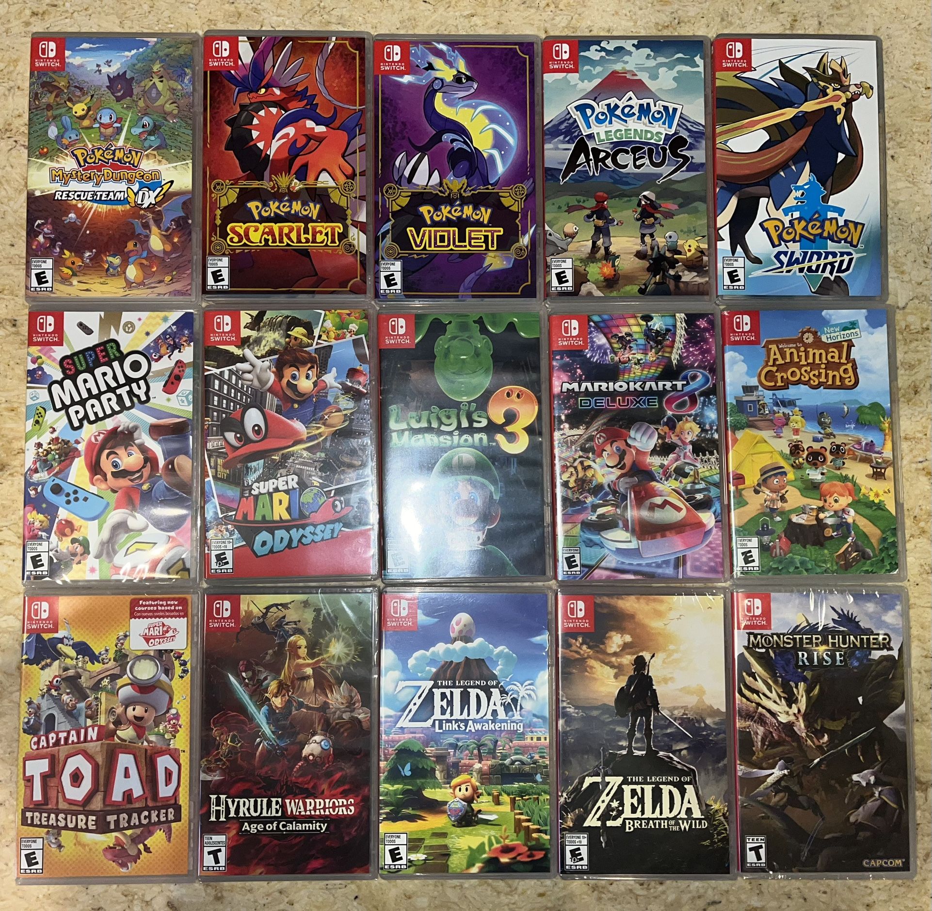 NINTENDO SWITCH GAMES FOR SALE!