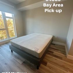 Stanford Grad move out Sale! IKEA Firm Mattress + Amazon Bed Frame in Good Condition