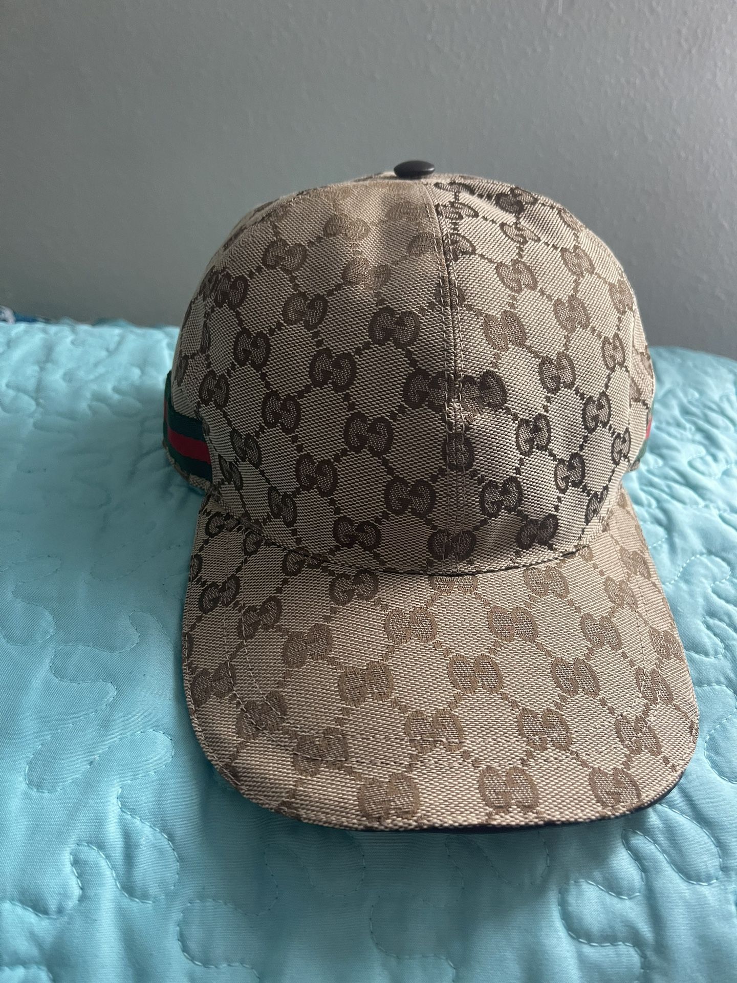 Gucci Canvas Baseball Hat Authentic