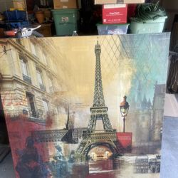 Eifel Tower Canvas