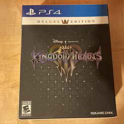 Kingdom Hearts III Deluxe Edition PS4