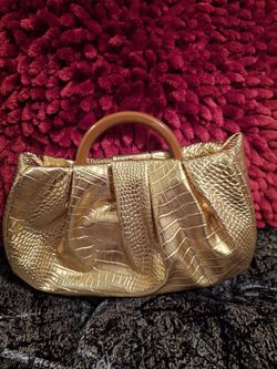Small Gold Purse New