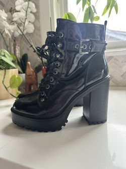 Platform Boots Size 8