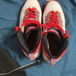 Jordan 10 Chicago Flag