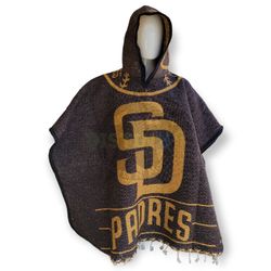 SD Padres Hooded Poncho