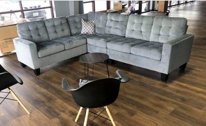 Brand New Grey Sectional Sofa