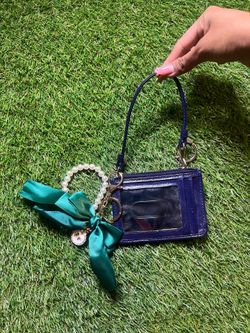 Mini vintage coach wristlet