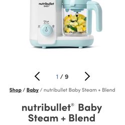 Nutribullet Baby Steam/blend 