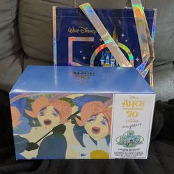 Disney ALICE IN WONDERLAND 70 by Mary Blair FINE CHINA TEA SET 
