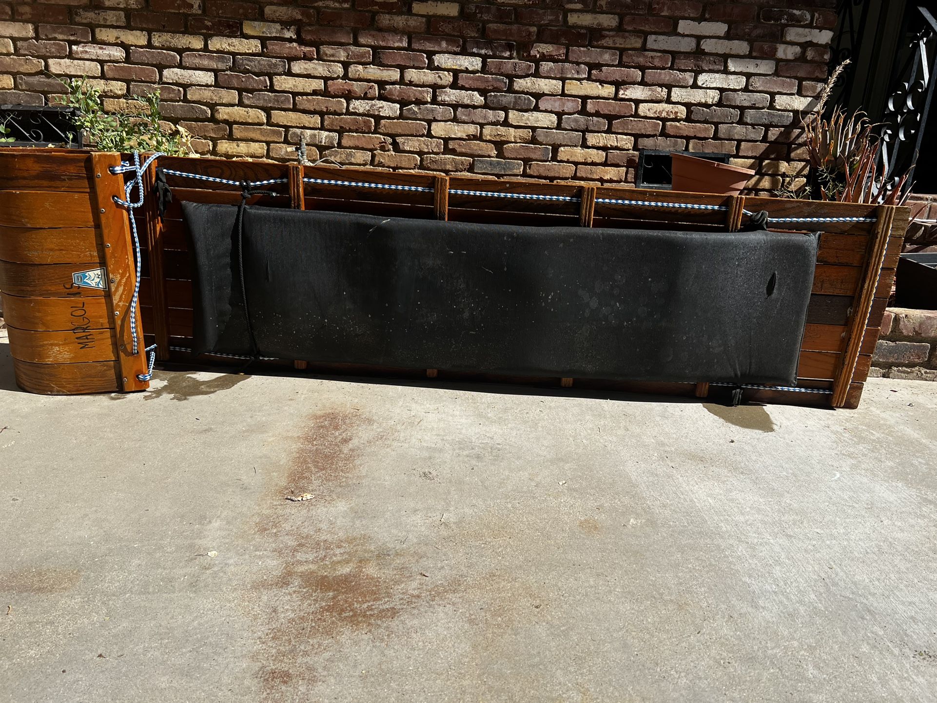 Vintage Sears Gladding Adirondack Toboggan Sled Antique $100 OBO