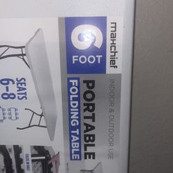 New 6ft Foldable Table 