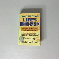 Life’s Imponderables Book