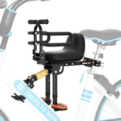 Brand new - XIEEIX Child Bike Seat, Guardrail & Cushion, For Kids 1-3, Safety Bicycle Seat.