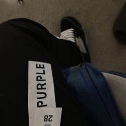Purple Jeans Size 28