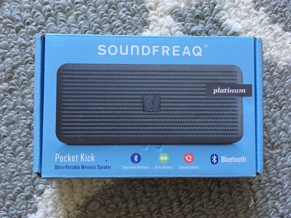 Teal Soundfreaq Pocket Kick Ultra-Portable Wireless Speaker