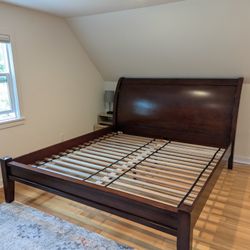 Pottery Barn Bed Frame (King)