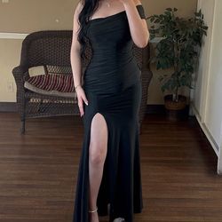 Save A Dance Maxi Dress - Black Fashion Nova