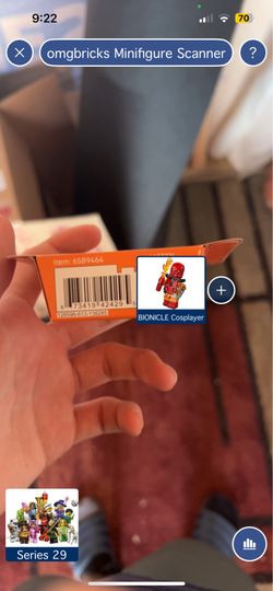 LEGO Series 29 BIONICLE Cosplayer minifigure