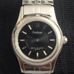Armitron AL21E Woman's Silver Tone Bracelet Watch(Batteries Not Included)