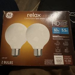 GE LED g25 2pack