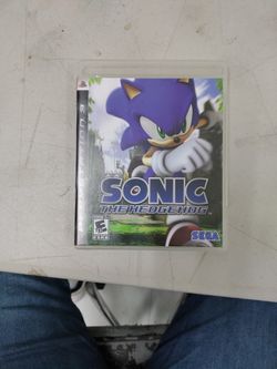 Sonic The Hedgehog PS 3 Game