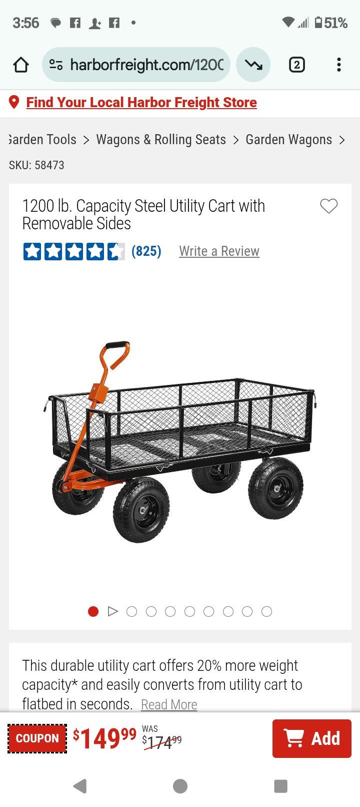 Utility Cart/Wagon/Buggee
