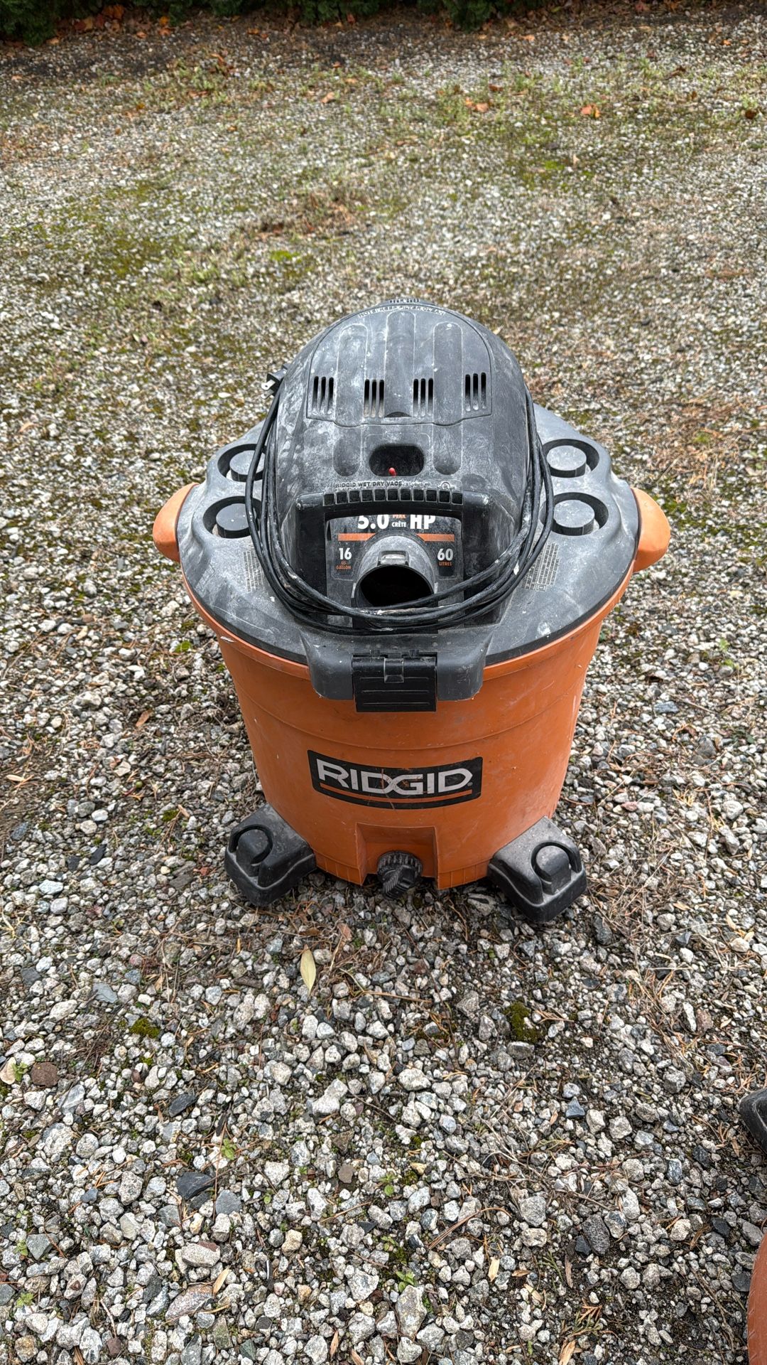 Ridgid 16 Gallon Shop Vac 