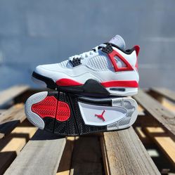 AIR JORDAN 4 RETRO 'RED CEMENT' Size’s 9, 11 & 11.5 Mens