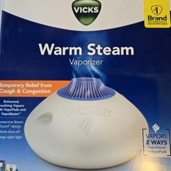 Vicks Warm Steam Humidifier 
