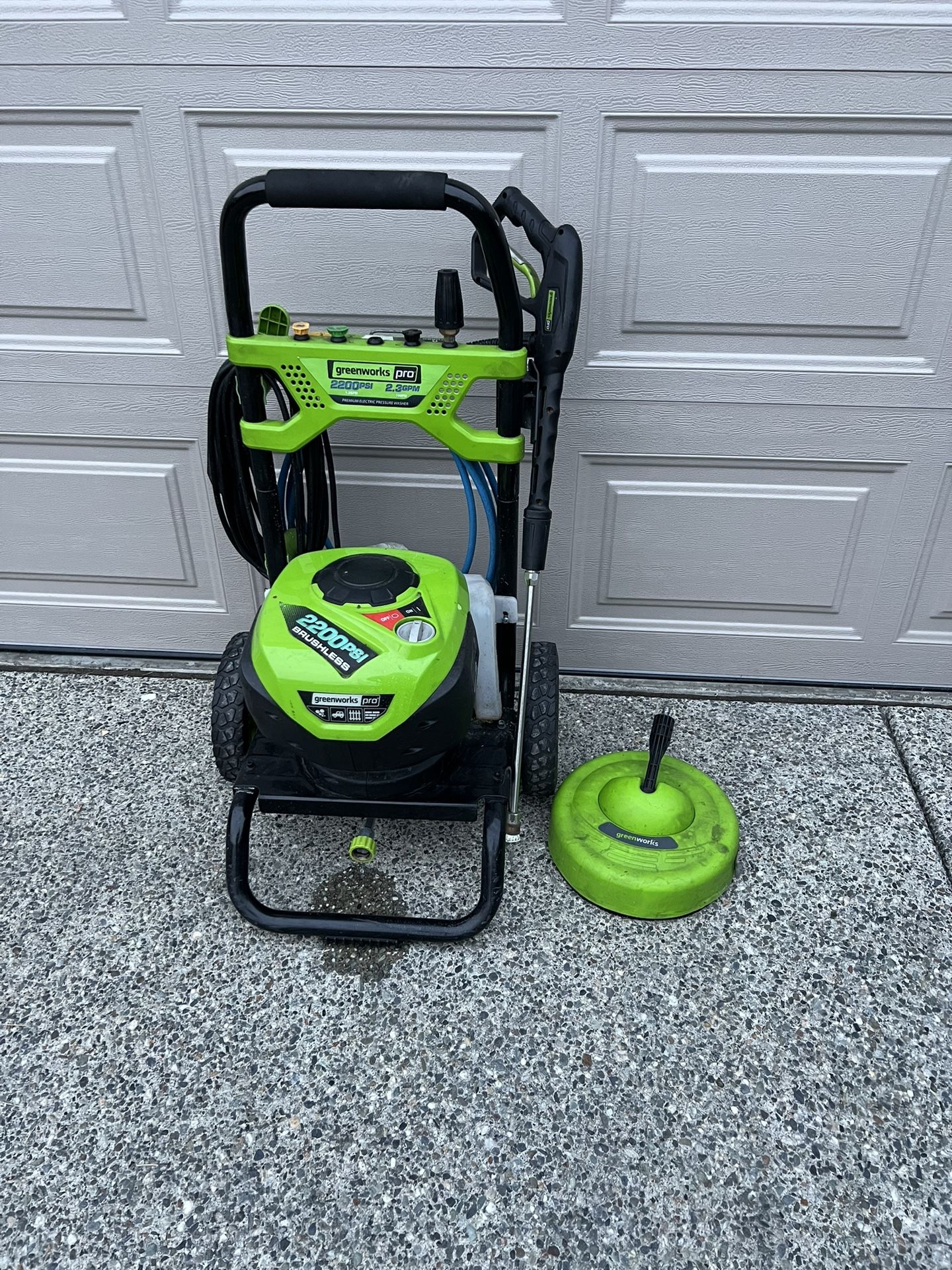 pressure washer electric 2200 PSI