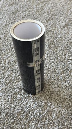 Black Gloss Vinyl Tape Roll (12 Inch x 20ft)