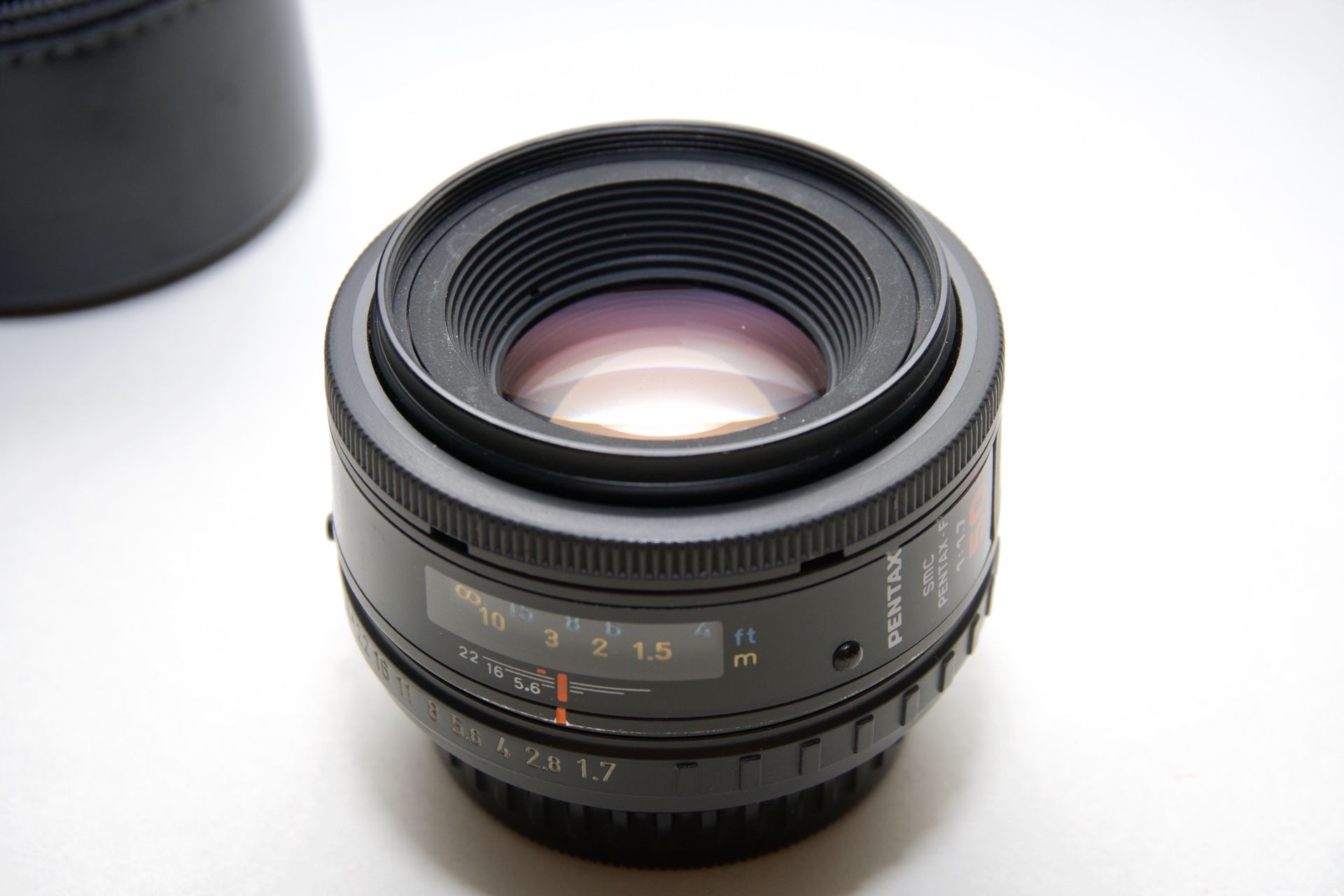 Pentax-F 50mm f/1.7 Autofocus Full Frame camera lens