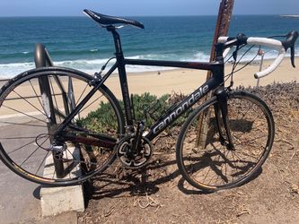 Cannondale supersix.  18 speed 54c  lightweight carbon fiber with ultegra components