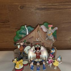 Disney Mickey Mouse Club Musical Snowglobe 