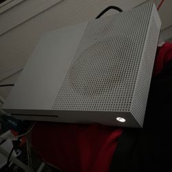 Xbox One S With Racing Set Up 