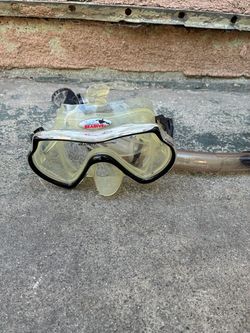 SeaDive Tempered Dive Mask with Snorkel