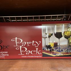 New 18pk Wineglass Set