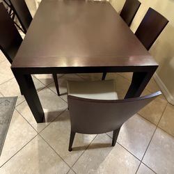 Dining  Table and Chairs set of 6