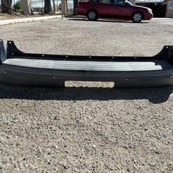 2006-2010 Ford Explorer 2 Tone Rear Bumper BLUE w/ Sensor Holes