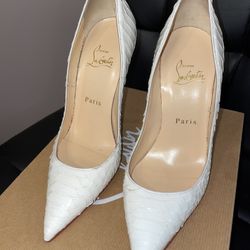 So Kate Louboutin Pythons 